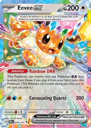 [PKM] Eevee ex (075/131) [Scarlet & Violet: Prismatic Evolutions]