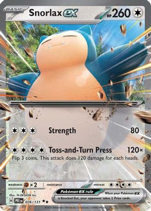 [PKM] Snorlax ex (076/131) [Scarlet & Violet: Prismatic Evolutions]