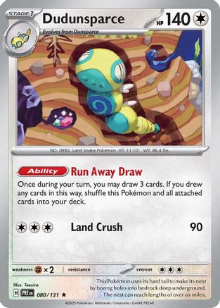 [PKM] Dudunsparce (080/131) [Scarlet & Violet: Prismatic Evolutions]