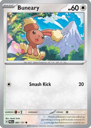 [PKM] Buneary (083/131) [Scarlet & Violet: Prismatic Evolutions]