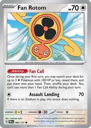 [PKM] Fan Rotom (085/131) [Scarlet & Violet: Prismatic Evolutions]