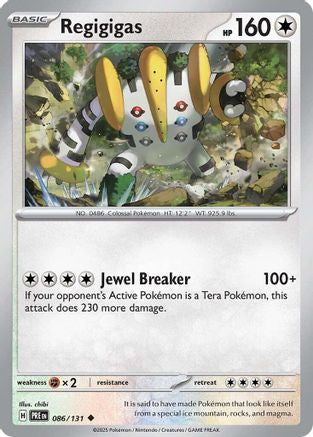 [PKM] Regigigas (086/131) [Scarlet & Violet: Prismatic Evolutions]