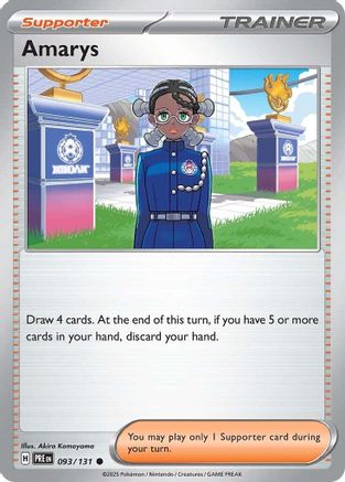 [PKM] Amarys (093/131) [Scarlet & Violet: Prismatic Evolutions]