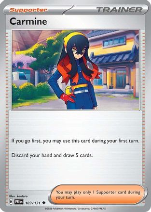 [PKM] Carmine (103/131) [Scarlet & Violet: Prismatic Evolutions]