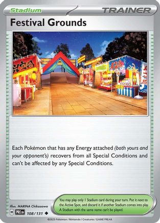 [PKM] Festival Grounds (108/131) [Scarlet & Violet: Prismatic Evolutions]
