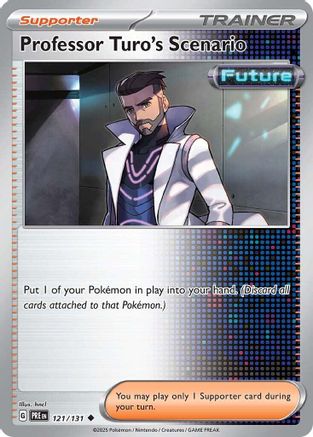 [PKM] Professor Turo's Scenario (121/131) [Scarlet & Violet: Prismatic Evolutions]