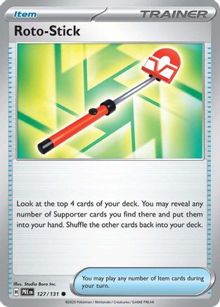 [PKM] Roto-Stick (127/131) [Scarlet & Violet: Prismatic Evolutions]