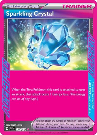 [PKM] Sparkling Crystal (129/131) [Scarlet & Violet: Prismatic Evolutions]