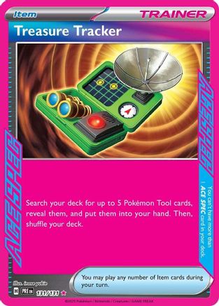 [PKM] Treasure Tracker (131/131) [Scarlet & Violet: Prismatic Evolutions]