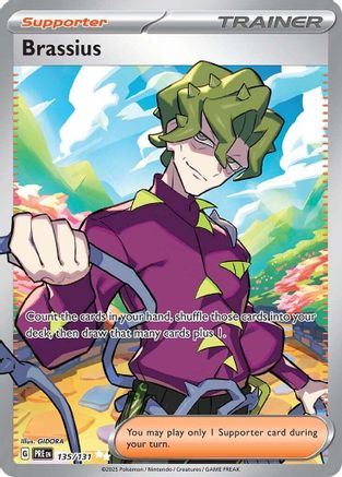 [PKM] Brassius (135/131) [Scarlet & Violet: Prismatic Evolutions]