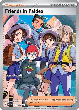[PKM] Friends in Paldea (137/131) [Scarlet & Violet: Prismatic Evolutions]