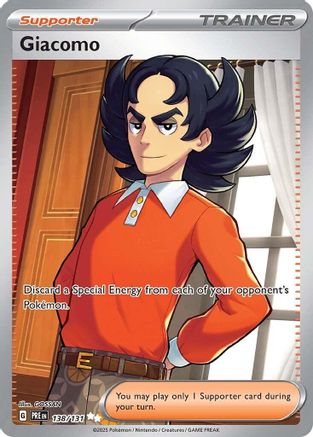 [PKM] Giacomo (138/131) [Scarlet & Violet: Prismatic Evolutions]