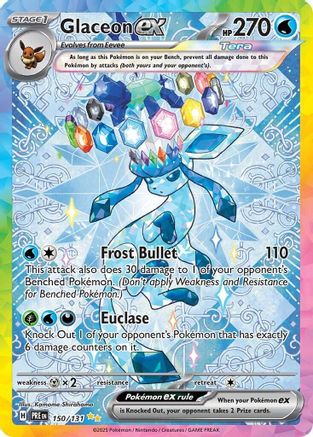 [PKM] Glaceon ex (150/131) [Scarlet & Violet: Prismatic Evolutions]