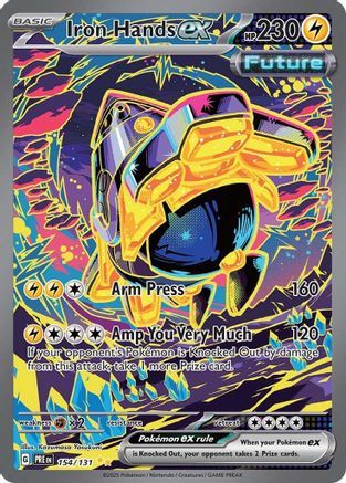 [PKM] Iron Hands ex (154/131) [Scarlet & Violet: Prismatic Evolutions]