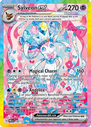 [PKM] Sylveon ex (156/131) [Scarlet & Violet: Prismatic Evolutions]