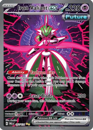[PKM] Iron Valiant ex (157/131) [Scarlet & Violet: Prismatic Evolutions]