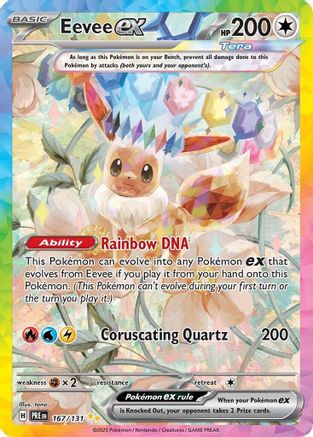 [PKM] Eevee ex (167/131) [Scarlet & Violet: Prismatic Evolutions]