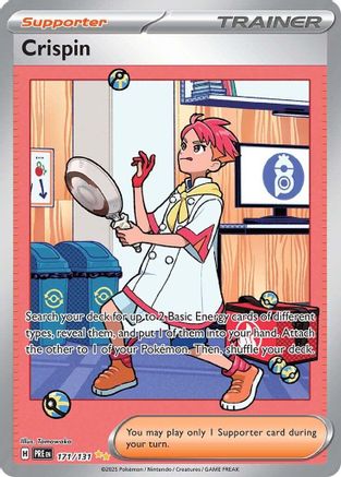 [PKM] Crispin (171/131) [Scarlet & Violet: Prismatic Evolutions]