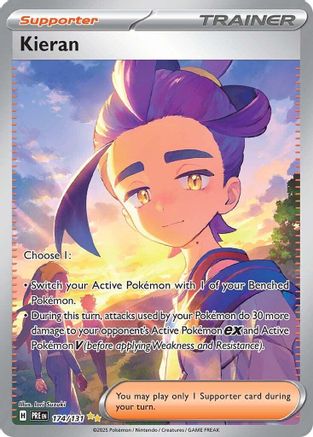 [PKM] Kieran (174/131) [Scarlet & Violet: Prismatic Evolutions]