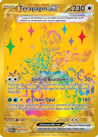 [PKM] Terapagos ex (180/131) [Scarlet & Violet: Prismatic Evolutions]