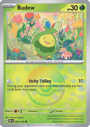 [PKM] Budew (004/131) (Poke Ball Pattern) [Scarlet & Violet: Prismatic Evolutions]