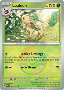 [PKM] Leafeon (005/131) (Poke Ball Pattern) [Scarlet & Violet: Prismatic Evolutions]
