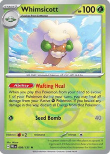 [PKM] Whimsicott (008/131) (Poke Ball Pattern) [Scarlet & Violet: Prismatic Evolutions]