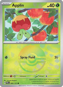 [PKM] Applin (009/131) (Poke Ball Pattern) [Scarlet & Violet: Prismatic Evolutions]