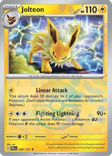[PKM] Jolteon (029/131) (Poke Ball Pattern) [Scarlet & Violet: Prismatic Evolutions]