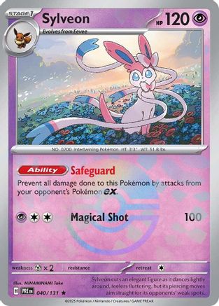 [PKM] Sylveon (040/131) (Poke Ball Pattern) [Scarlet & Violet: Prismatic Evolutions]