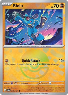 [PKM] Riolu (050/131) (Poke Ball Pattern) [Scarlet & Violet: Prismatic Evolutions]