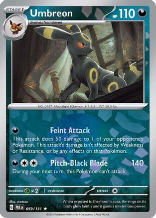[PKM] Umbreon (059/131) (Poke Ball Pattern) [Scarlet & Violet: Prismatic Evolutions]