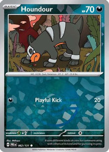 [PKM] Houndour (062/131) (Poke Ball Pattern) [Scarlet & Violet: Prismatic Evolutions]