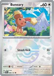 [PKM] Buneary (083/131) (Poke Ball Pattern) [Scarlet & Violet: Prismatic Evolutions]