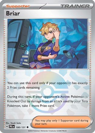 [PKM] Briar (100/131) (Poke Ball Pattern) [Scarlet & Violet: Prismatic Evolutions]
