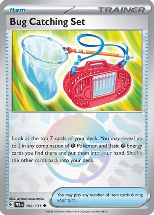 [PKM] Bug Catching Set (102/131) (Poke Ball Pattern) [Scarlet & Violet: Prismatic Evolutions]