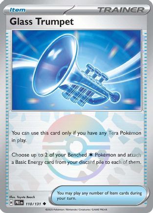 [PKM] Glass Trumpet (110/131) (Poke Ball Pattern) [Scarlet & Violet: Prismatic Evolutions]