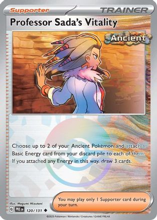 [PKM] Professor Sada's Vitality (120/131) (Poke Ball Pattern) [Scarlet & Violet: Prismatic Evolutions]