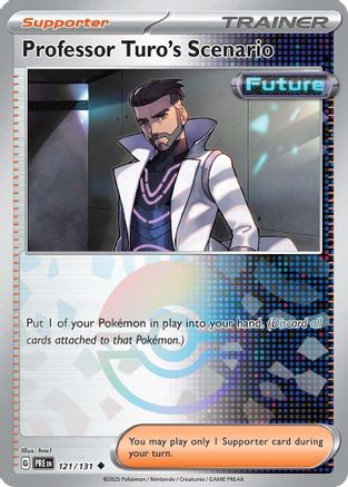 [PKM] Professor Turo's Scenario (121/131) (Poke Ball Pattern) [Scarlet & Violet: Prismatic Evolutions]
