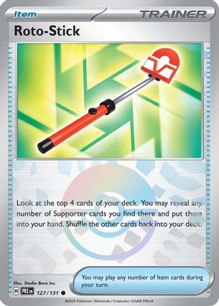 [PKM] Roto-Stick (127/131) (Poke Ball Pattern) [Scarlet & Violet: Prismatic Evolutions]