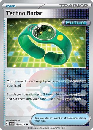 [PKM] Techno Radar (130/131) (Poke Ball Pattern) [Scarlet & Violet: Prismatic Evolutions]
