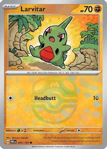 [PKM] Larvitar (047/131) (Master Ball Pattern) [Scarlet & Violet: Prismatic Evolutions]