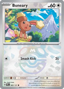 [PKM] Buneary (083/131) (Master Ball Pattern) [Scarlet & Violet: Prismatic Evolutions]