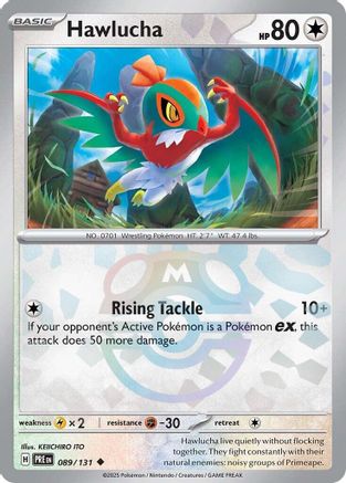 [PKM] Hawlucha (089/131) (Master Ball Pattern) [Scarlet & Violet: Prismatic Evolutions]
