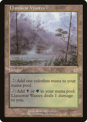 {R} Llanowar Wastes [Apocalypse][APC 141]
