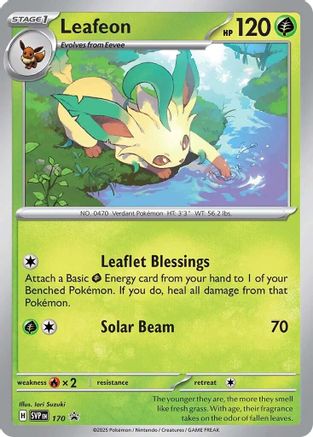 [PKM] Leafeon (SVP170) [Scarlet & Violet: Black Star Promos]
