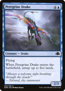 {C} Peregrine Drake [Dominaria Remastered][DMR 065]