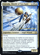 {R} Linvala, Shield of Sea Gate [Zendikar Rising Prerelease Promos][PR ZNR 226]