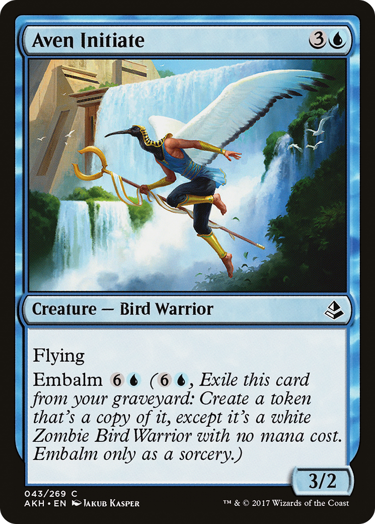 {C} Aven Initiate [Amonkhet][AKH 043]