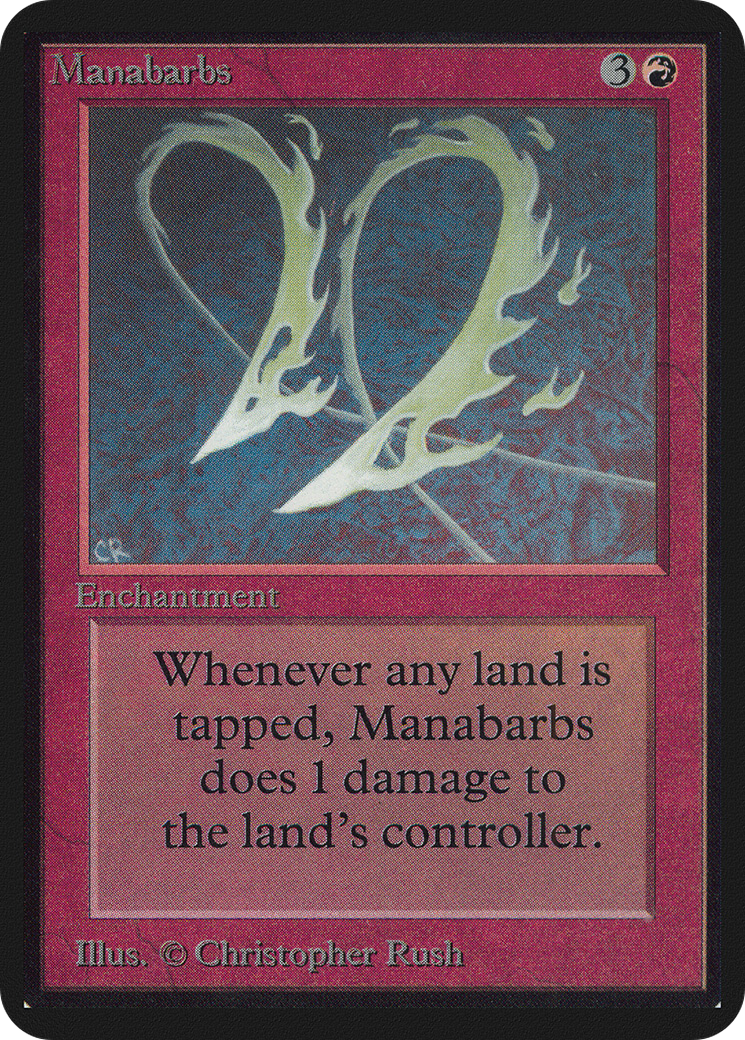 {R} Manabarbs [Alpha Edition][LEA 163]